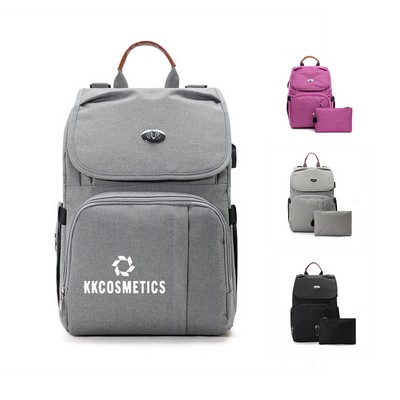 Large Capacity Multifunctional Mommy Backpack