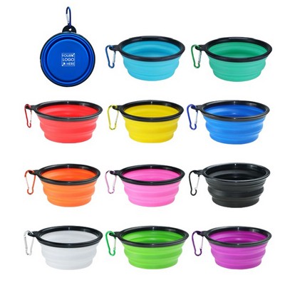 Pet Dog Collapsible Travel Bowls