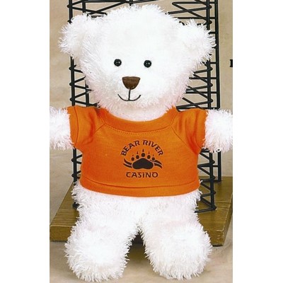 Remington Series White Bear Stuffed Animal w/Shirt