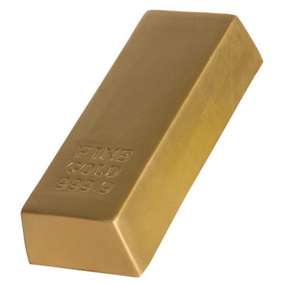 Gold Bar Squeezies® Stress Reliever