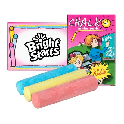 3 Pack Jumbo Sidewalk Chalk