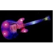 Electric Guitar Flash Lapel Pin