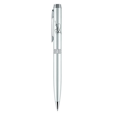 Apolo-II Satin Chrome Ballpoint Pen