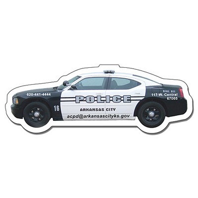 Magnet - Police Car Shape (4.5x1.65) - 25 Mil