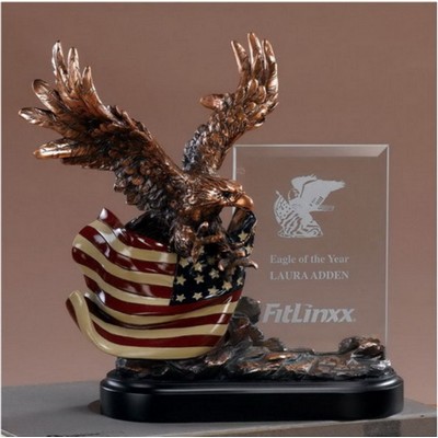 American Eagle Award w/Glass Panel