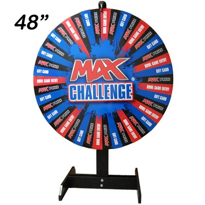 48 Inch Custom Printed Prize Wheel