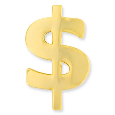 Dollar Sign ($) Lapel Pin