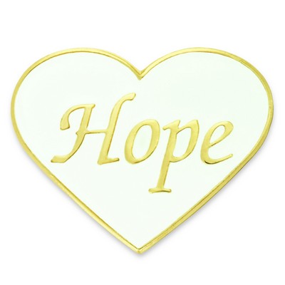 Hope Heart Lapel Pin