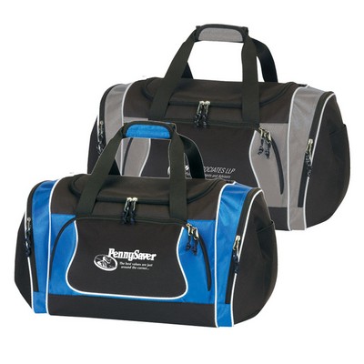 Poly Jumbo Travel Duffel Gym Bag