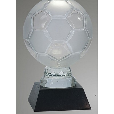 12" Crystal Soccer Sports Award