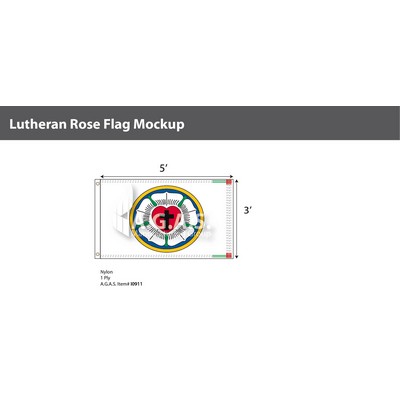 Lutheran Flags 3x5 foot