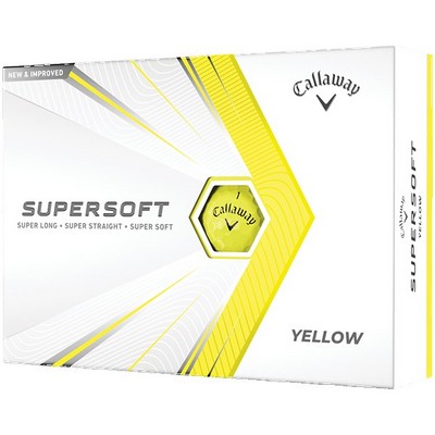 Callaway® Supersoft Golf Ball - Yellow