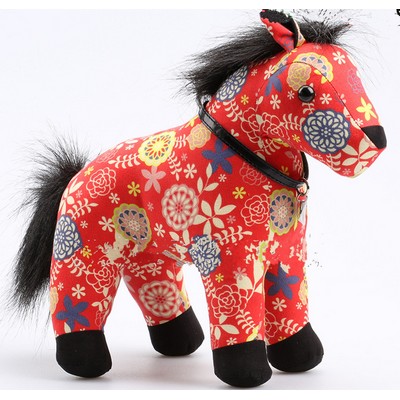 10" Big Stuffed Toy Horse