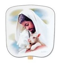 The Loving Shepherd Stock Religious & Inspirational Fan