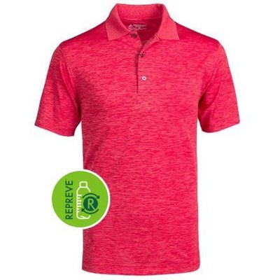 Bermuda Sands® Men's "Steam" Striated Heather Polo Shirt