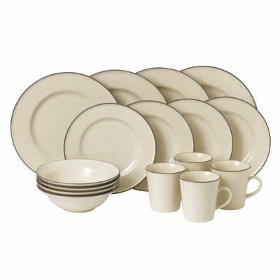 Royal Doulton® Gordon Ramsay Union Street Cream Dishware Set (16 Piece Set)