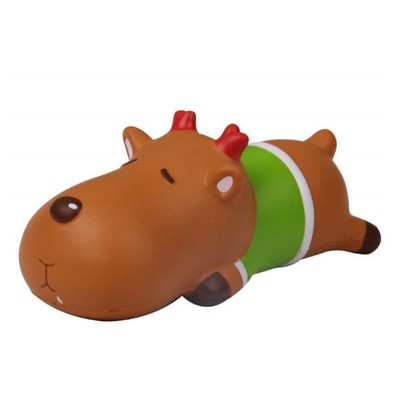 CutieLine Slow Rising Scented Christmas Reindeer Squishable Toy