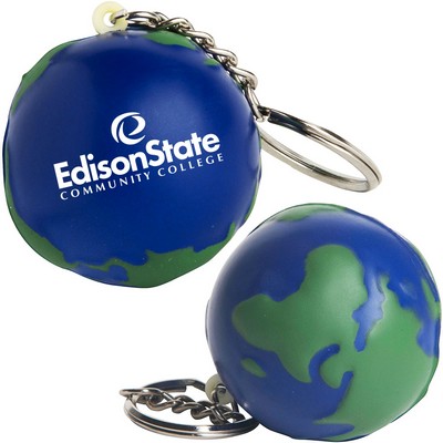 Earth Stress Reliever Keychain