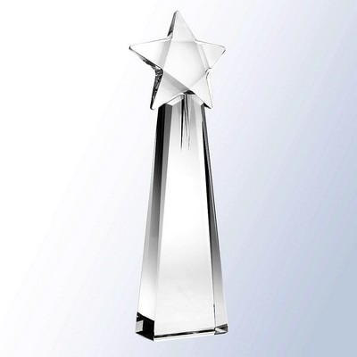 Star Goddess Optic Crystal Award - Small