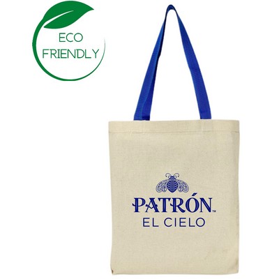 Eco Canvas Tote Bag - Royal Blue