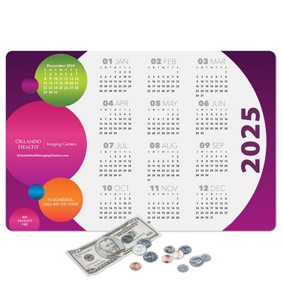 Origin'L Fabric® Heavy Duty Fabric Calendar Counter Mat-10"x15"x1/16"