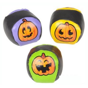 2" Jack-O-Lantern Kickball Toy