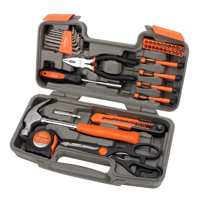 Orange Apollo Tools 39 Piece General Tool Kit