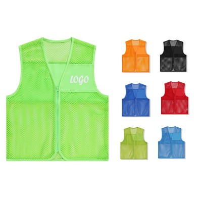 Mesh Volunteer Supermarket Vest