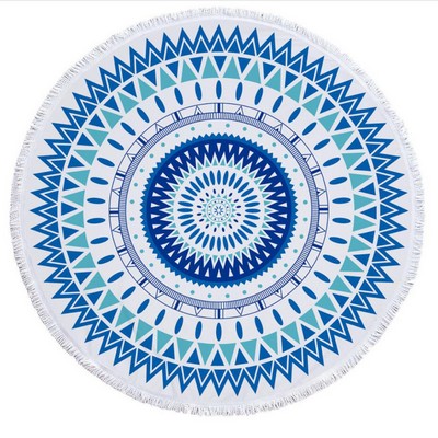 Superfine Fiber Round Beach Mat 9 inch-Diameter