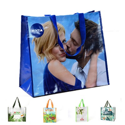 Deluxe 13" Laminated Tote