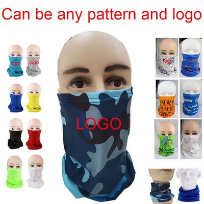 Multi Face Mask Tube Neck Gaiter