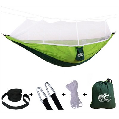 Single & Double Camping Hammock with Mosquito/Bug Net