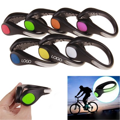 Luminous Safety Night Running Shoe Clips