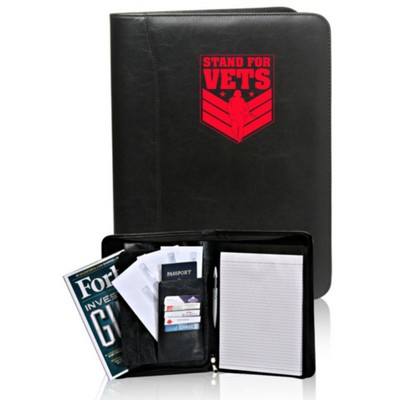 10"W x 13"H Corporate Zippered Portfolios