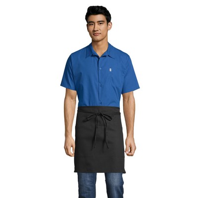 Uncommon Threads Unisex Colored Half Waist Pocket Apron