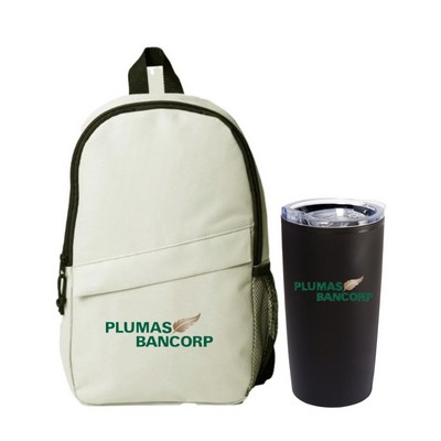 Welcome Employee Sling Bag & Tumbler Set