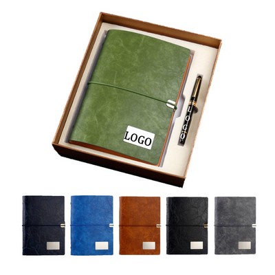 Business Refillable Journal With Pen Set