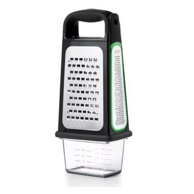 OXO Good Grips Etched Box Grater w/ Removable Zester