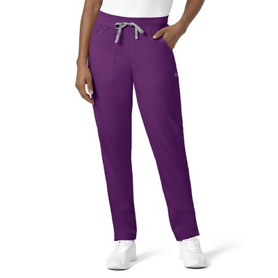 WonderWink® PRO Women's Slim Leg Cargo Scrub Pants