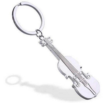 Violin Bottle Opener Keychain