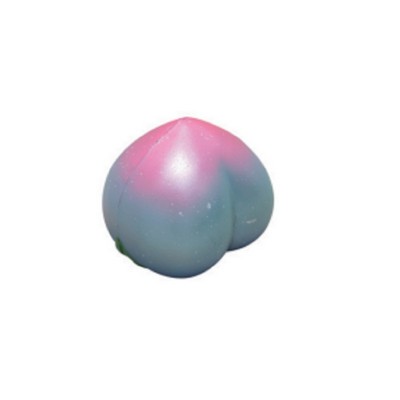 Two-Colored Peach Shaped Stress Reliever