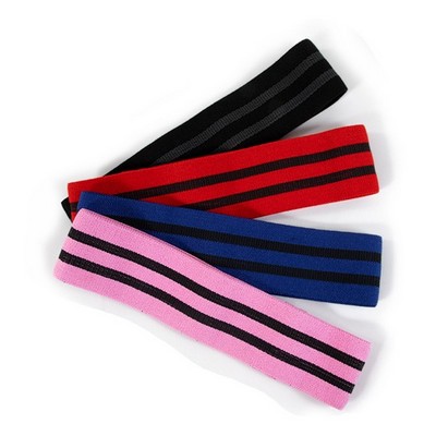 Striped Fabric Resistance Bands