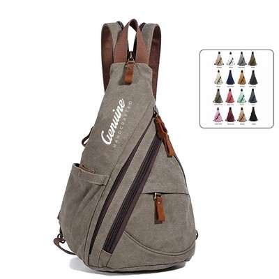 Canvas Sling Bag