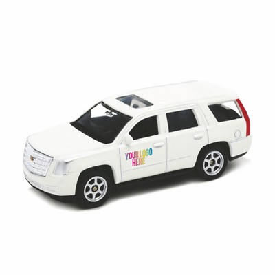 3" 1:64 Scale Die Cast Cadillac Escalade w/Full Color Graphics (Both Sides) (u)