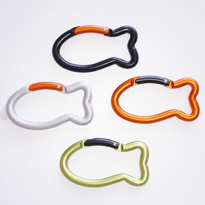 2.95"*1.61" Fish-shaped Carabiner