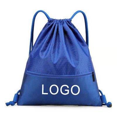 Sport Drawstring Backpack w/Zipper