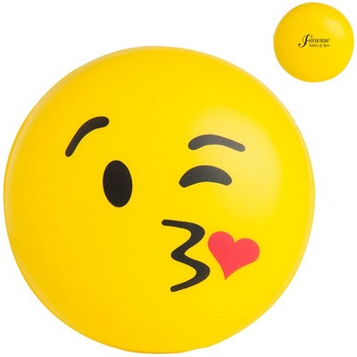 PU Kiss Emoji Stress Reliever