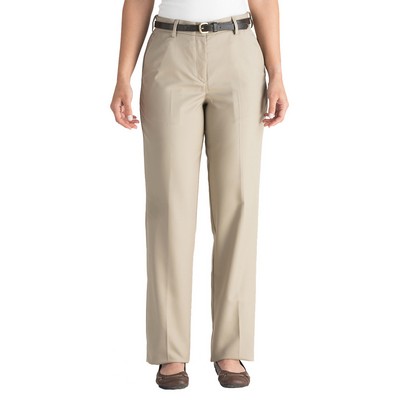 Edwards Bottoms Women's Microfiber Flat Front Pants