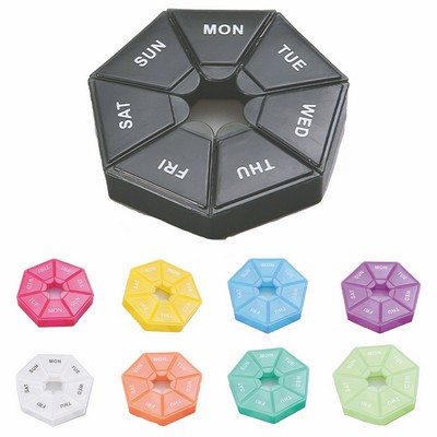 7-Grid Thickened Pill Storage Box