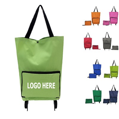 Foldable Wheeled Shopping Bag